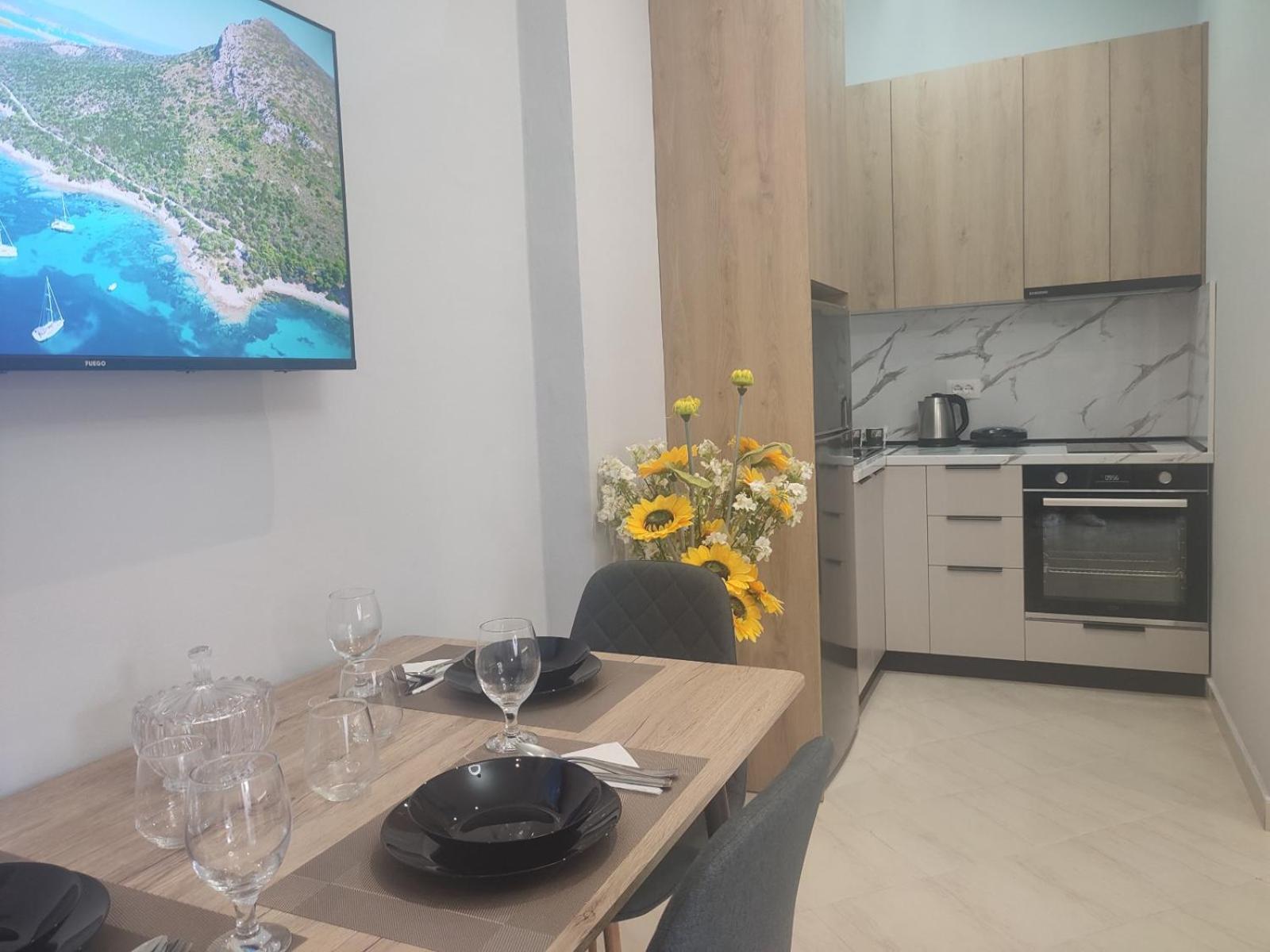 Bp Beach Apartments Голем Экстерьер фото